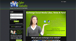 Desktop Screenshot of cybercontacts.net